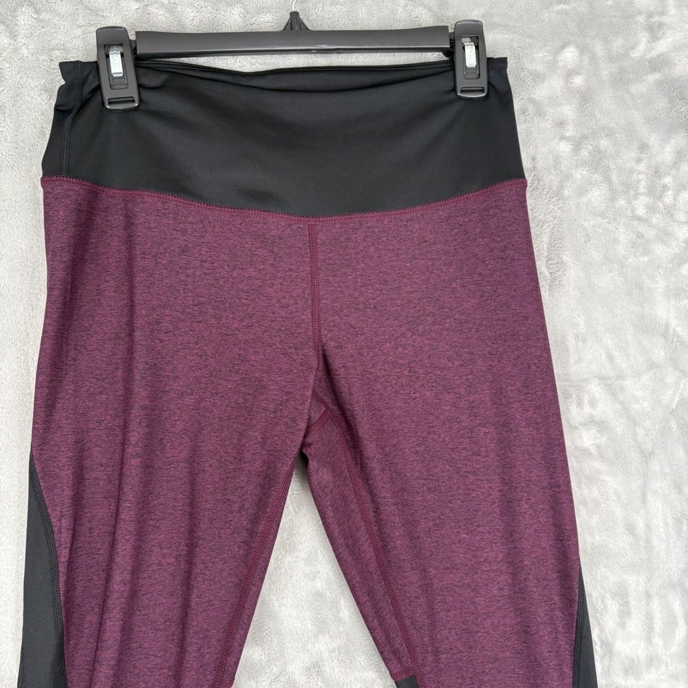 Z by Zella Womens Medium Crop Capri Leggings Active Workout Fitness Gym Mesh - Picture 4 of 12